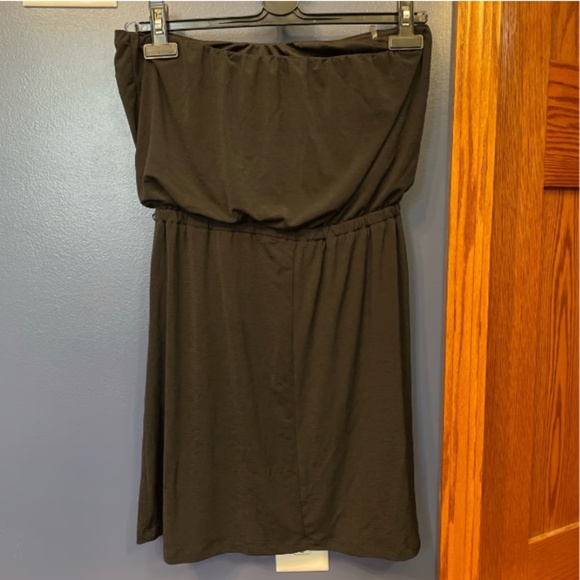 Three Pink Hearts Strapless Dress - Picture 2 of 3